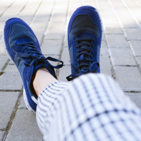 Zapatillas minimalistas urbanas Nummulit en color Azul Evening