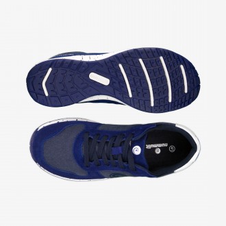 Zapatillas minimalistas deportivas Nummulit Ignis en color Azul Galaxy